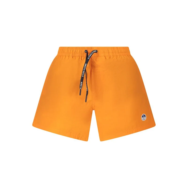 North Sails Arancione Nylon Men's Swim Boxer XXL