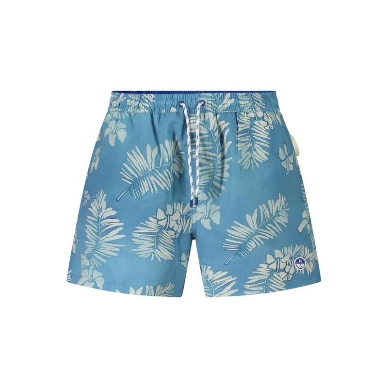 North Sails Azzurro Polyester Men Swim Boxer S