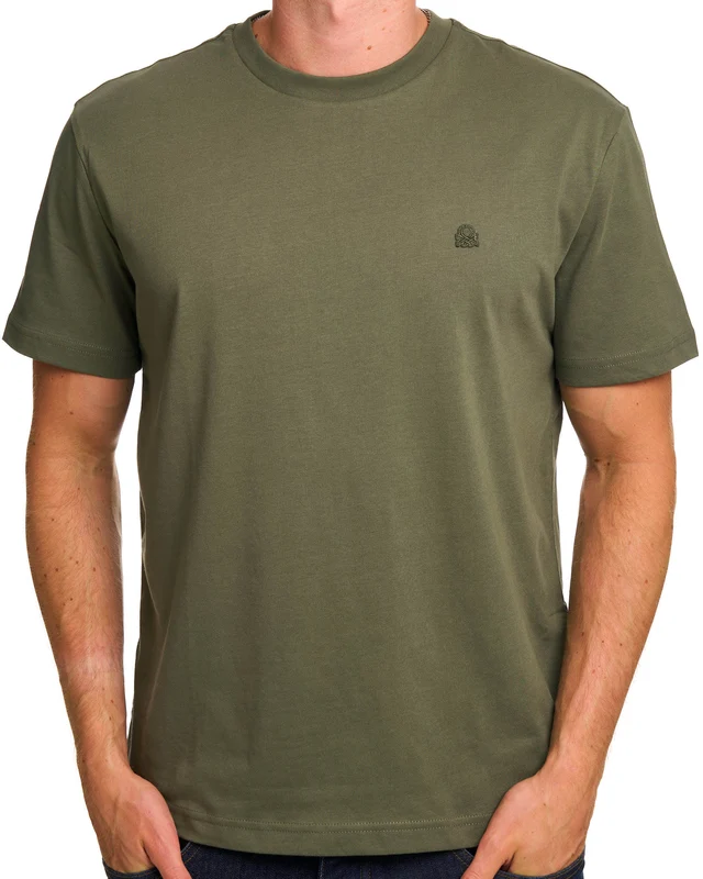 Benetton Small Logo T-shirt Tonal Khaki XL