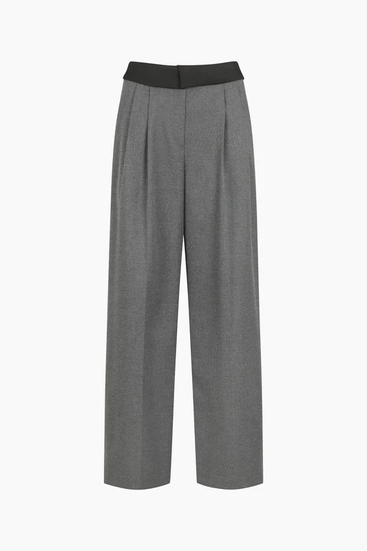 Pantaloni tailored 42