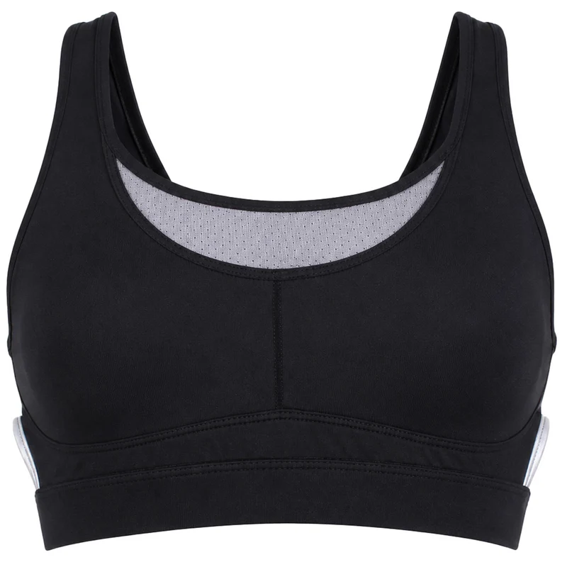 Diadora Supportive Womens Black Sports Bra S