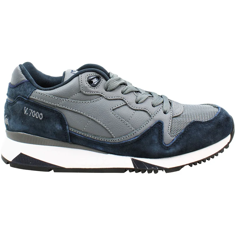 Diadora V7000 Italia Mens Grey Trainers 6.5