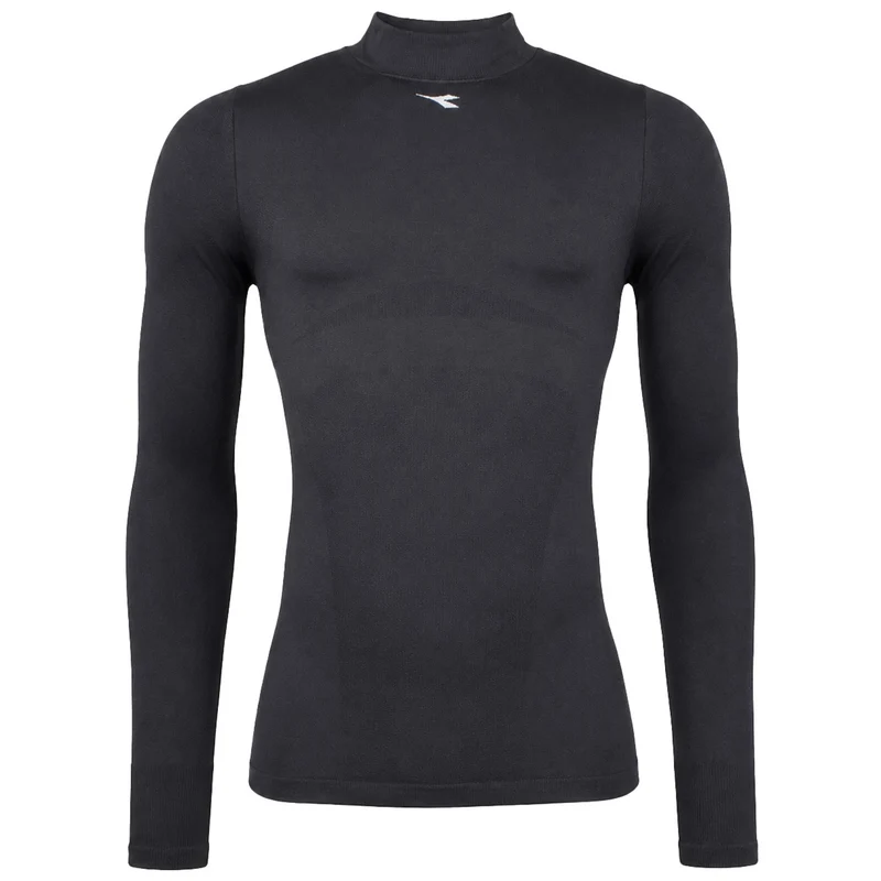 Diadora Mock Mens Black Top L/XL