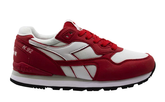 Diadora N-92 Mens Red/White Trainers 4.5