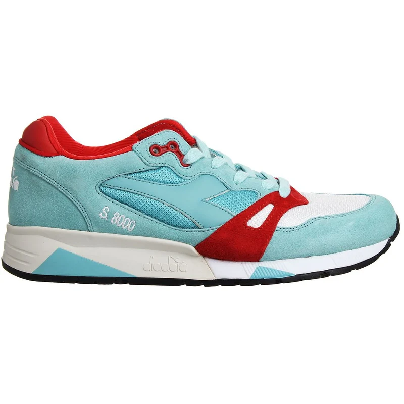Diadora S8000 NYL ITA Mens Blue Trainers 7.5