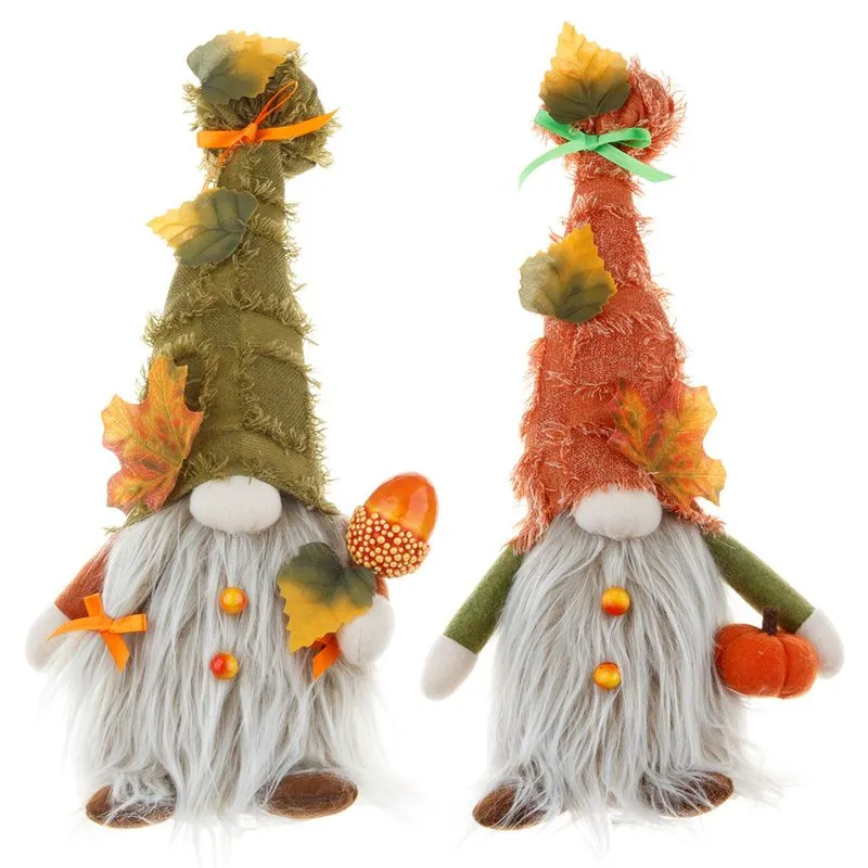 2*pcs Decorações Do Festival Da Colheita De Ação De Graças De Outono,