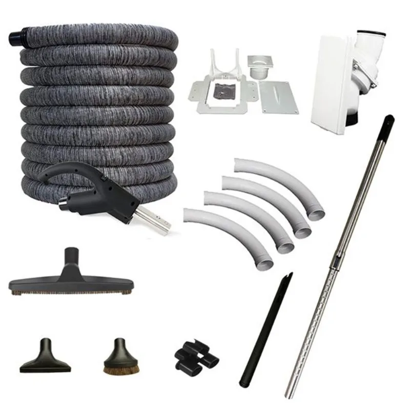 Hide A Hose SmartSoc Central Vacuum Retractable Hose Accessory Kit (40-ft)