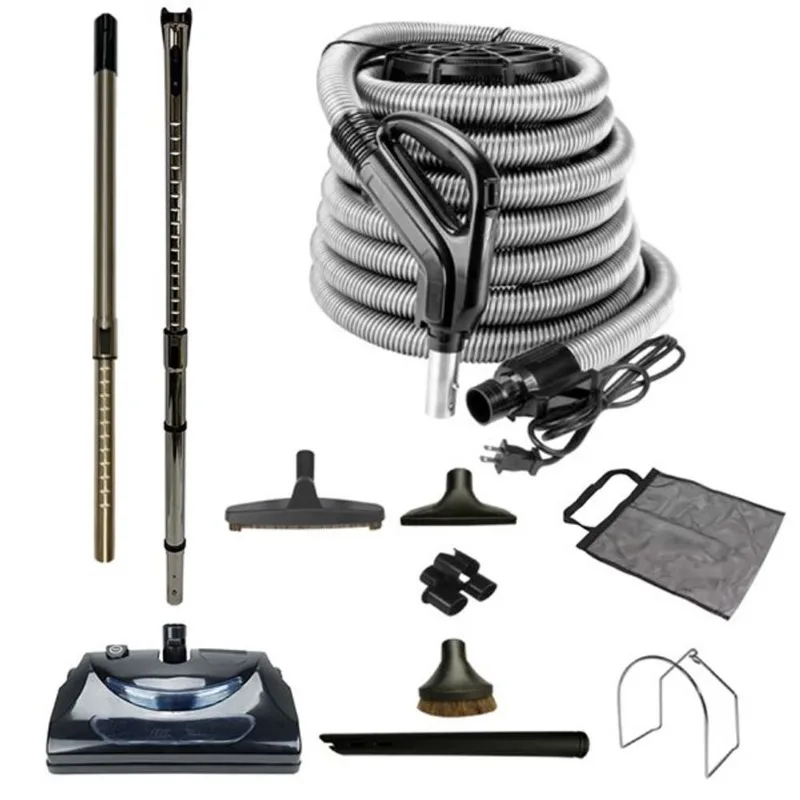 VPC Central Vacuum Electric Power Nozzle Accessory Kit - Deluxe Tool Set (35-ft)