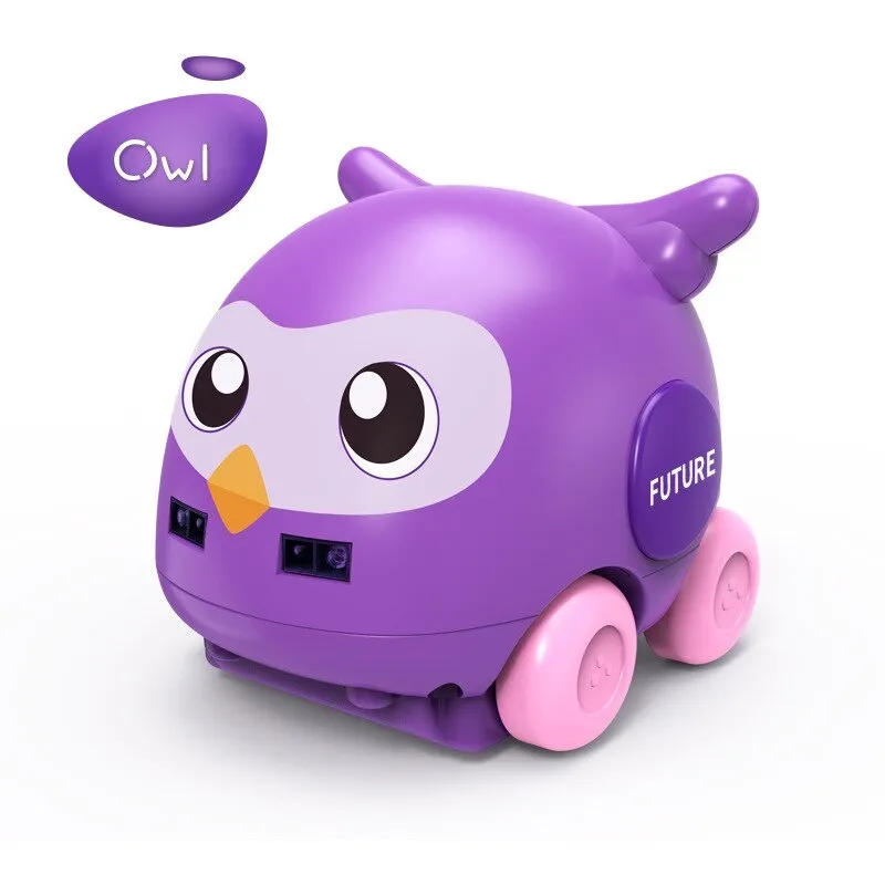 1:32 Carro de controle remoto para animais de desenho animado de bebê
