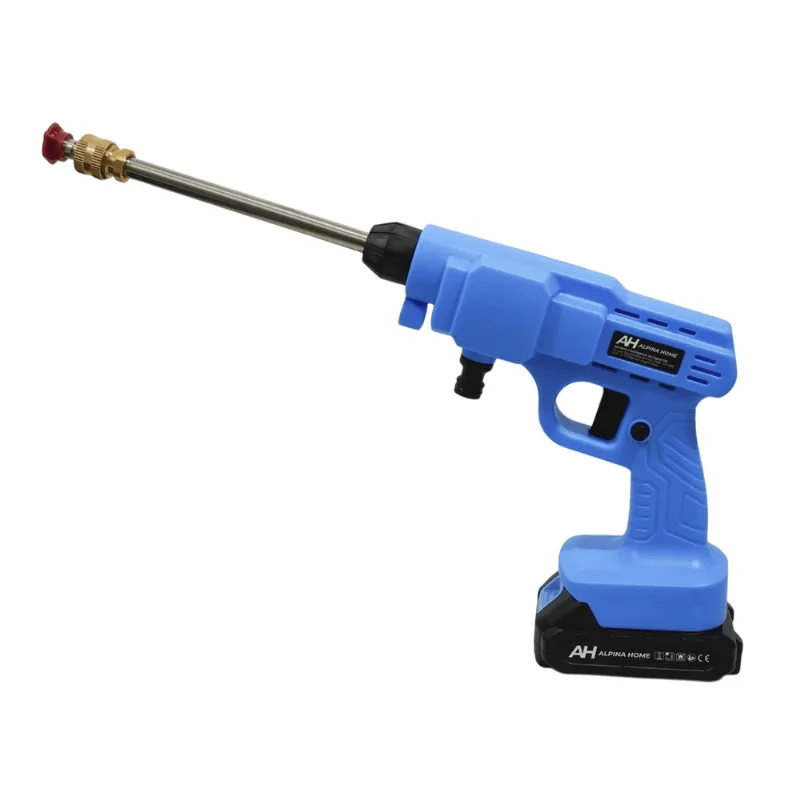 Hidrolavadora Inalambrica Pistola Agua Portatil 500w Alpina