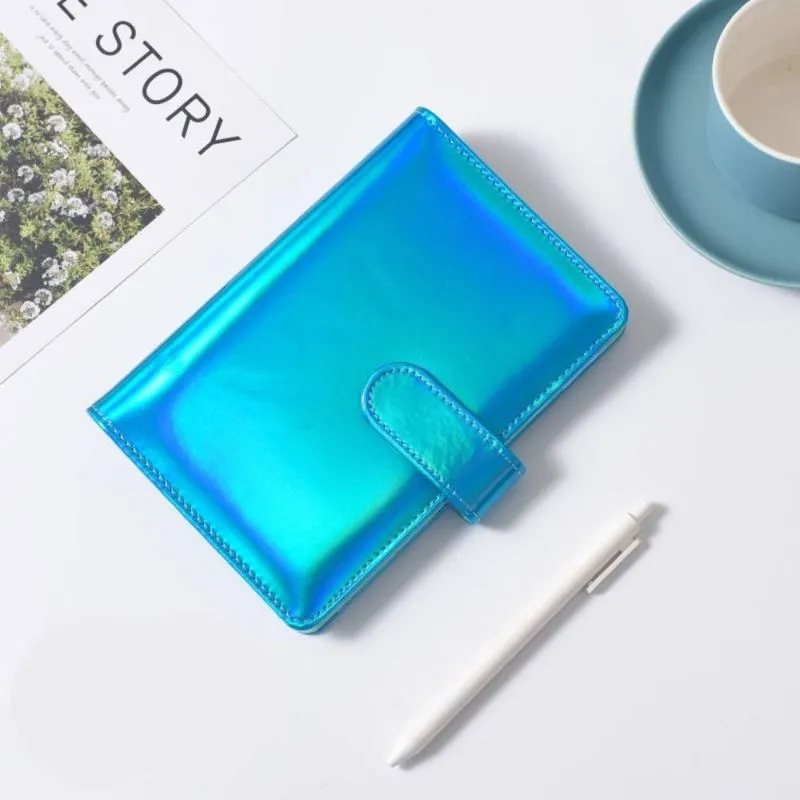 Laser Macaron Hand Ledger, Livro De Orçamento De Caixa Do Aglutinador De Armazenamento