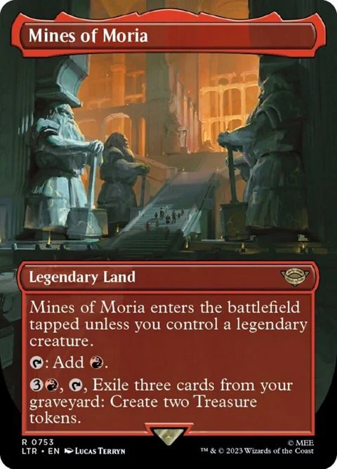 Mines of Moria (753) - Surge-Foil Foil / Near Mint
