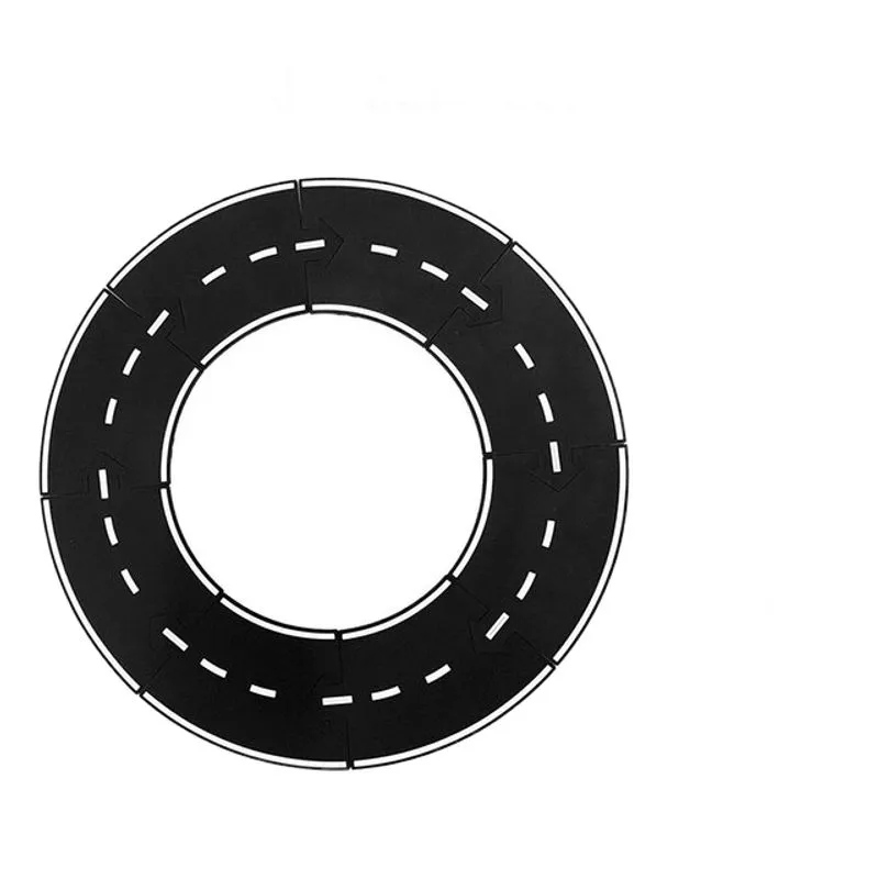 1pc Diy Car Toys Pvc Puzzles, Padrões Criativos, Jogo De Bebê