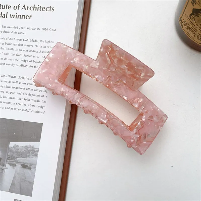 Hairpin De Placa De Ácido Acético, Estilo Coreano Adorável Sênior Retrô