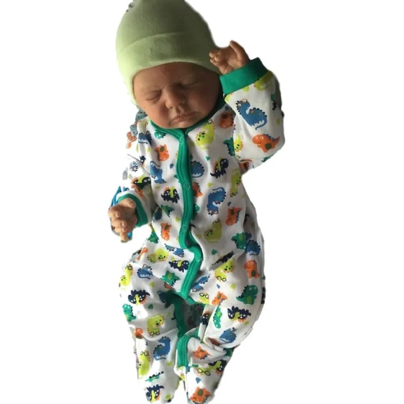 Boneco Bebê Reborn Peter Carequinha Com Corpo De Pano