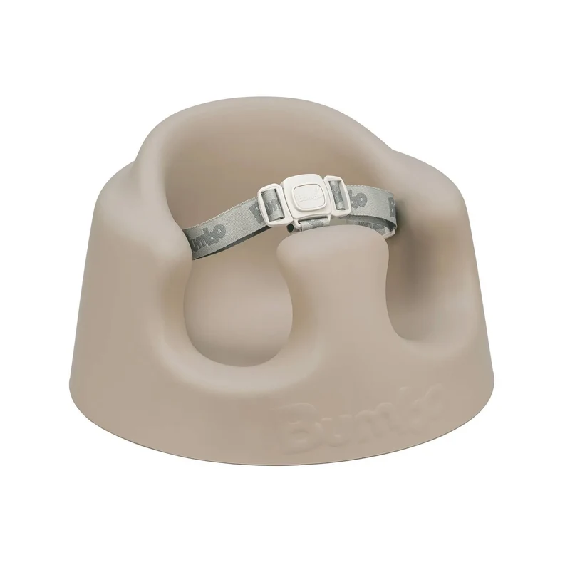 Bumbo Floor Seat PLUS+ with Tray Infant Positioning Seat - Taupe Open Box