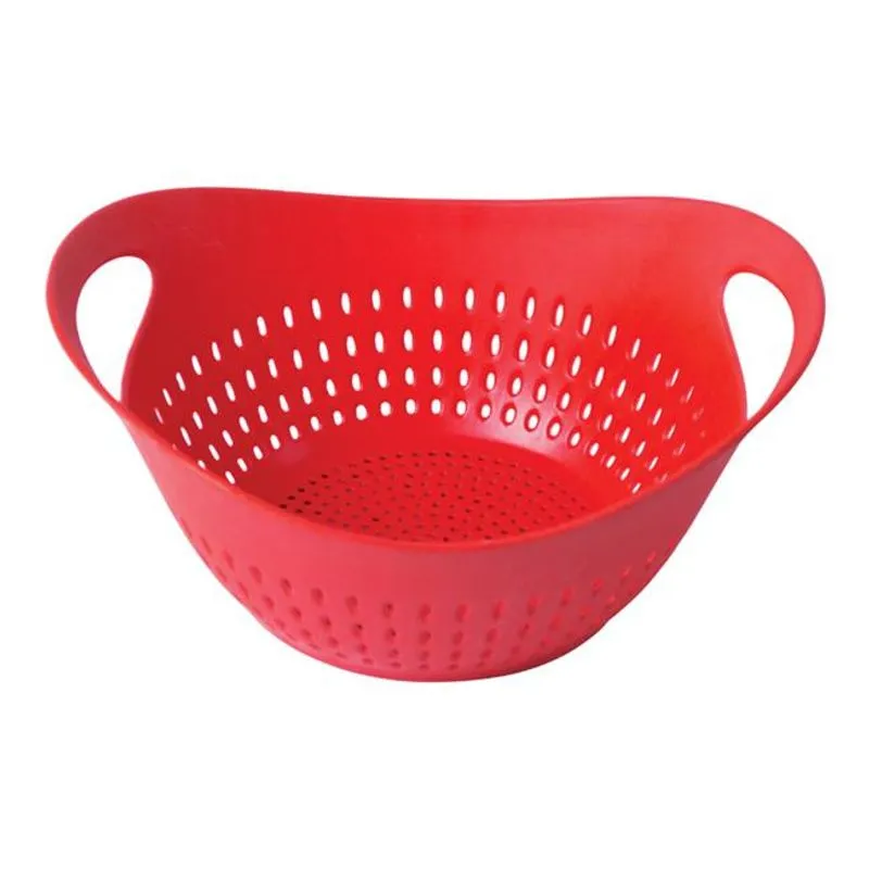 4 Qt. Colander De Pequena Colheita, Vermelho
