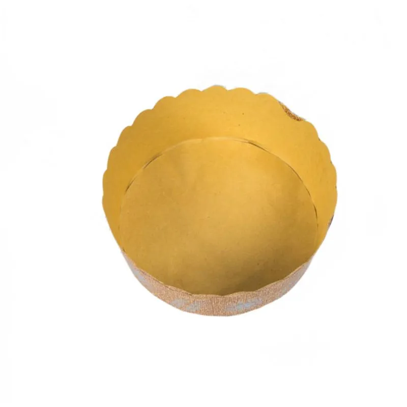 100 *pcs Sponge Cake Copos De Papel, Grande Trigo De Prata Alto