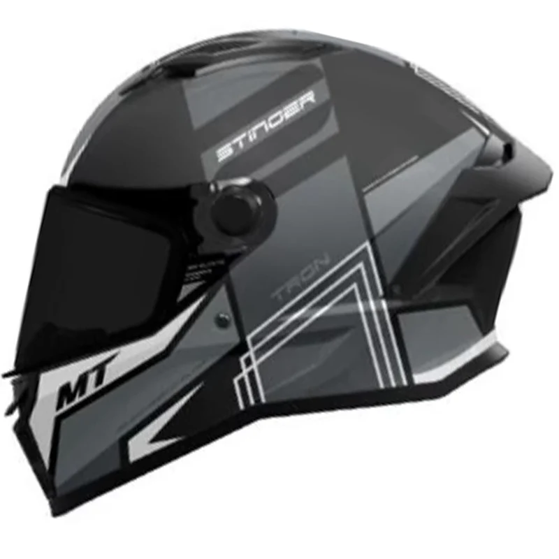 MT STINGER 2 TRON B12 CAPACETES INTEGRAL DE MOTO BRILHO 2XS / Lustro / Stinger 2 Tron B12