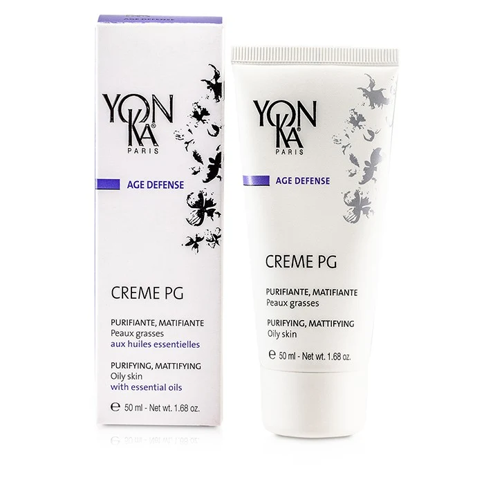 Age Defense Creme Pg With Essential Oils - Purifying, Mattifying (oily Skin) - 50ml/1.68oz