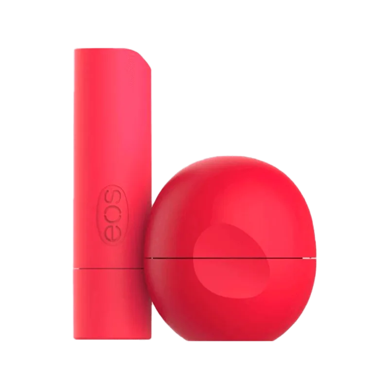 Kit EOS Lip Balm - Stick Coconut Milk 4g + Sphere Cherry Vanilla 7g