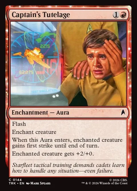 Captain's Tutelage (144) Foil / Near Mint