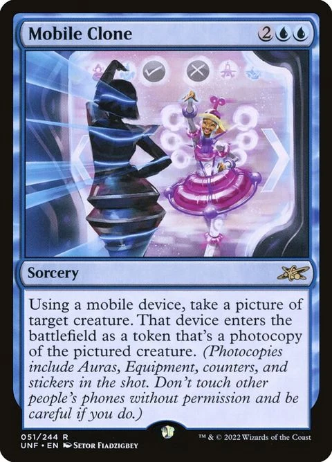 Mobile Clone (51) Foil / Near Mint