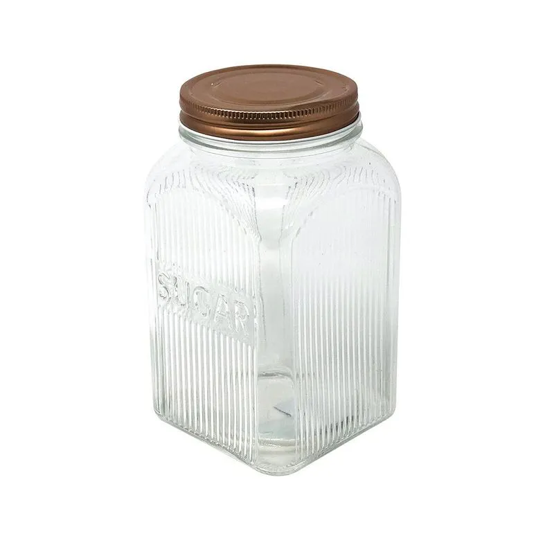 Pote De Vidro Borossilicato Com Tampa 1.2l