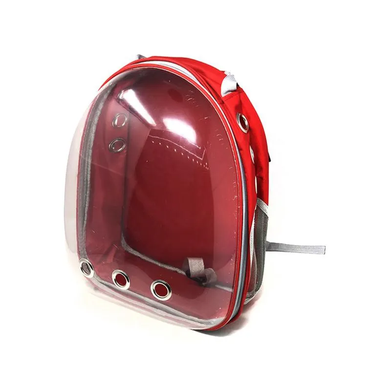 Mochila Bolsa Pet Transporte Cachorros Gatos Cães Impermeável para Passeio Avião Viagens com Janela e Respiradores 6kg