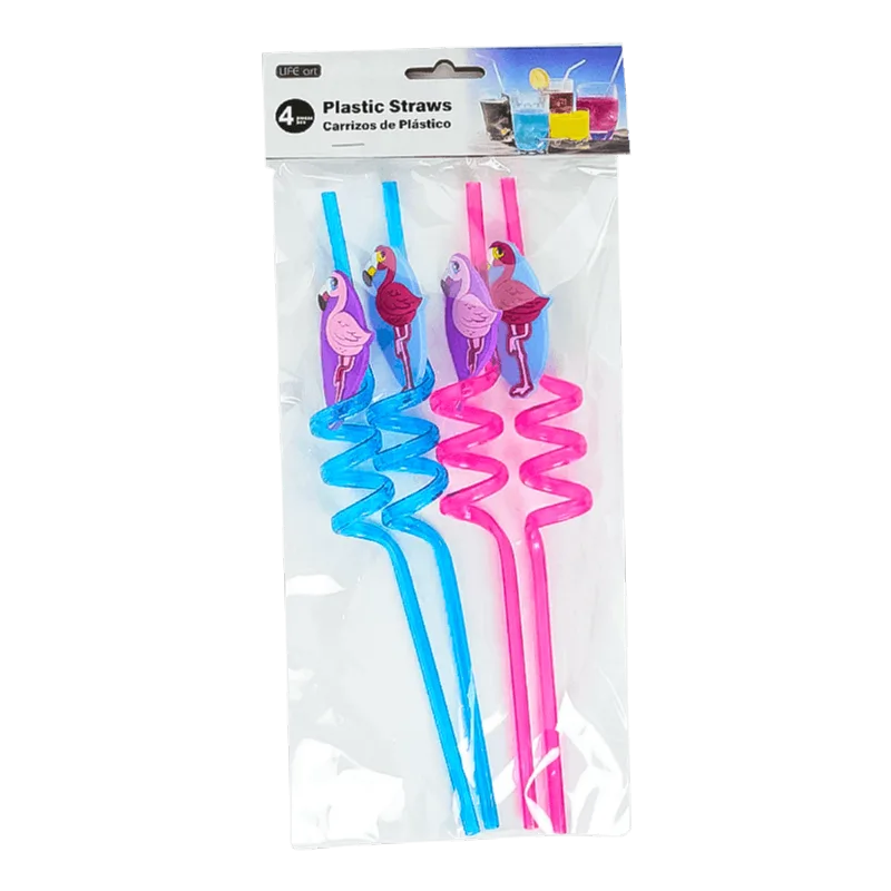 Set Carrizos de Colores 4 Piezas