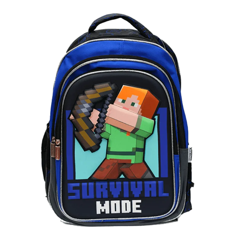 Mochila Minecraft Survival Mode|16"
