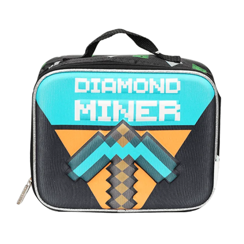 Lonchera Minecraft Diamond Miner