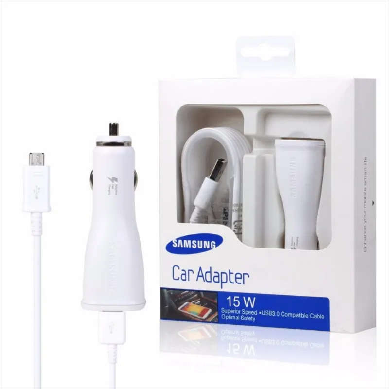 Cargador Rapido Para Carro Samsung Galaxy S6 Edge S6