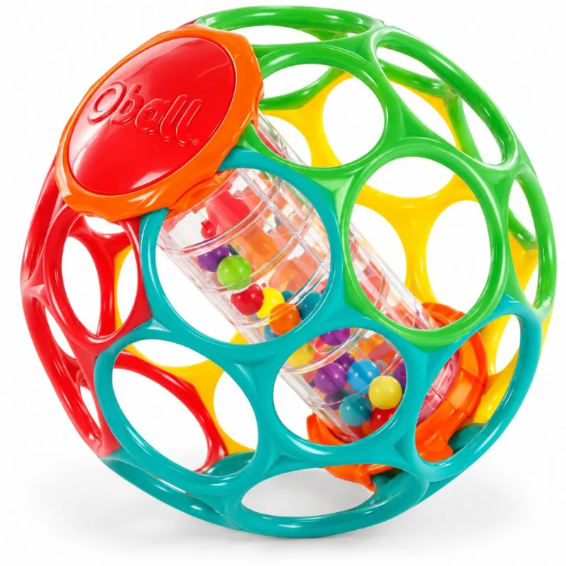Chocalho Oball com Som de Chuva - 81030-6-R - Bright Starts