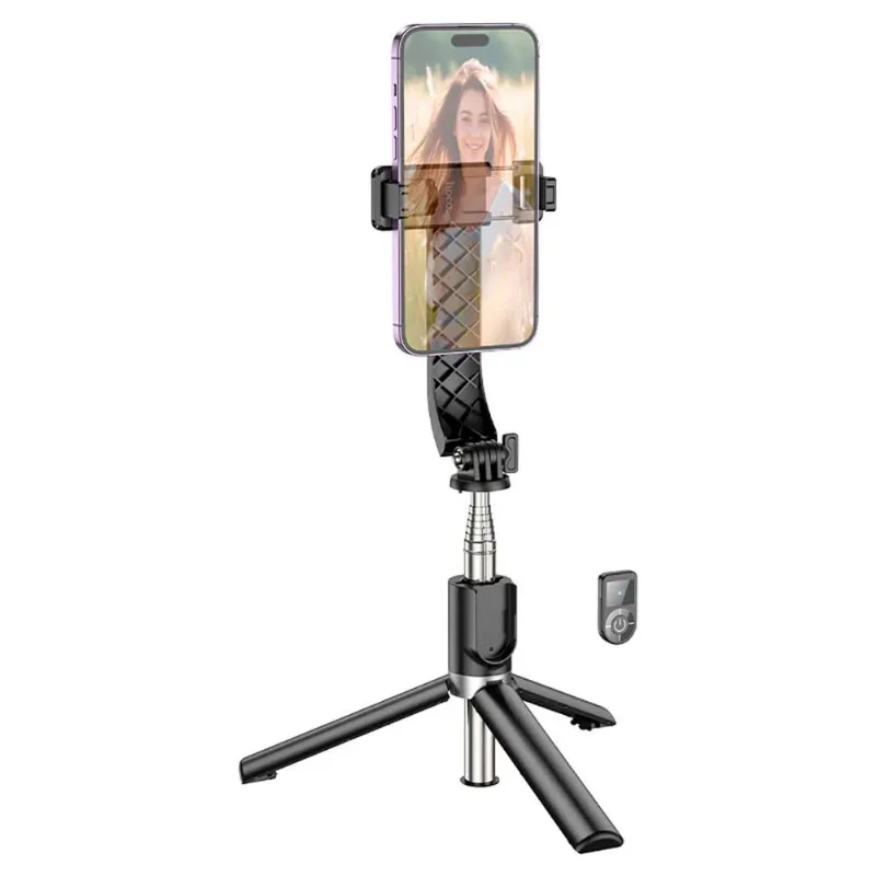 Tripode Selfie Stick HOCO K20 Prior 98cm Negro