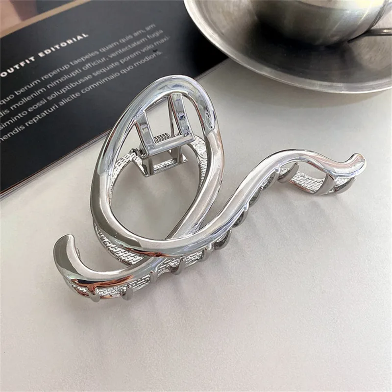 Clipe De Cabelo De Metal, Cabelo Elegante, Simples, Discreto E Luxuoso
