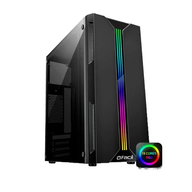 Pc Gamer Fácil Intel I5 9400F 8Gb Geforce 2Gb Ssd 480Gb