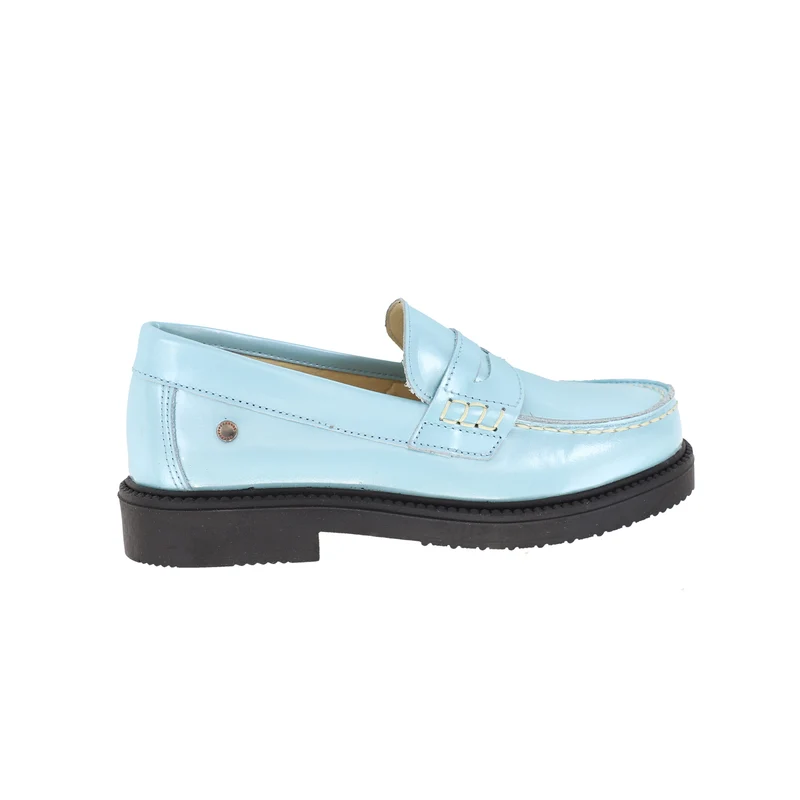 CONFETTI LIGHT BLUE CHUNKY PENNY LOAFER [Final Sale] [FINAL SALE] 41