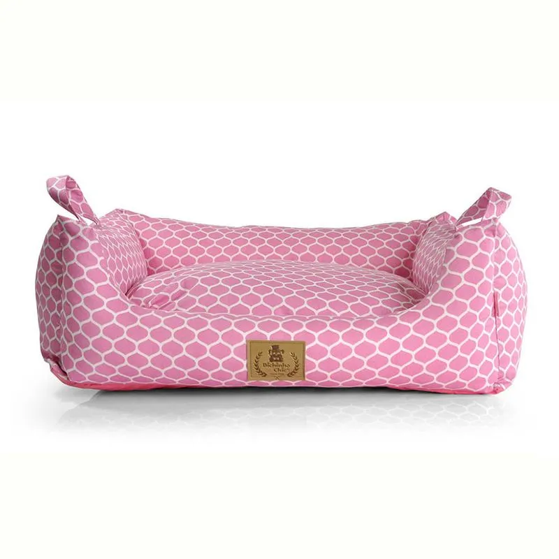 Cama Itália Rosa Bichinho Chic GG