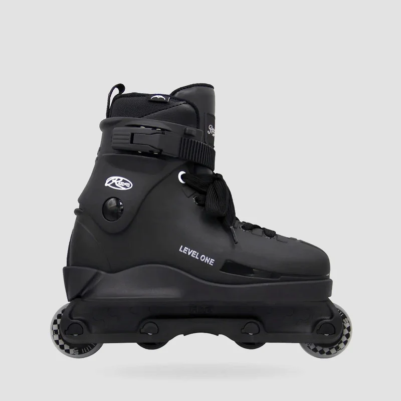 Razors Cult Level One 4W Aggressive Skates Black - Kids 4uk / Black