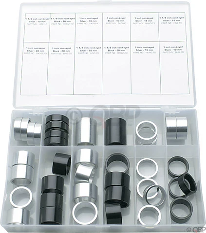 Wheels Manufacturing Kits Tall Stack Spacer Kit 10-40mm 40 Pieces