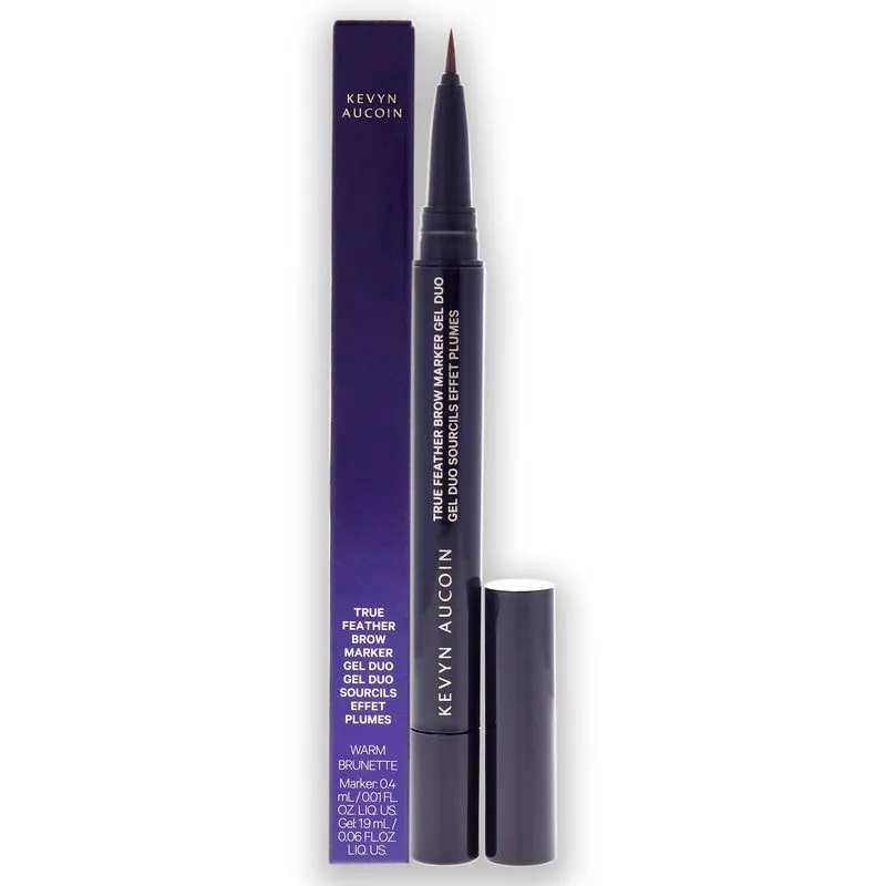 True Feather Brow Marker Gel Duo - Warm Morena Por Kevyn Aucoin For Women - 0.06 Oz Brow Gel