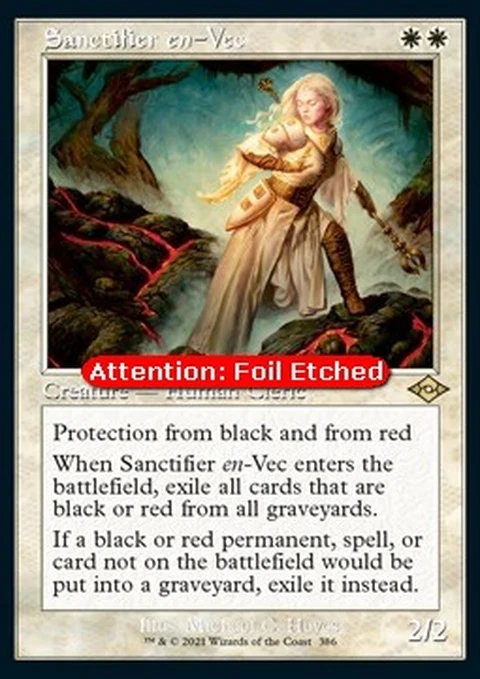 Sanctifier en-Vec (386e) Etched / Near Mint
