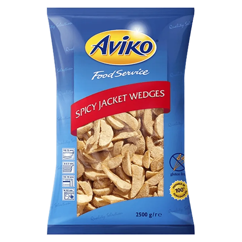 Papas Wedge Picantes Aviko|2.5kg