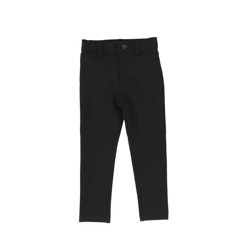HARPER JAMES BLACK KNIT STRETCH PANT 2
