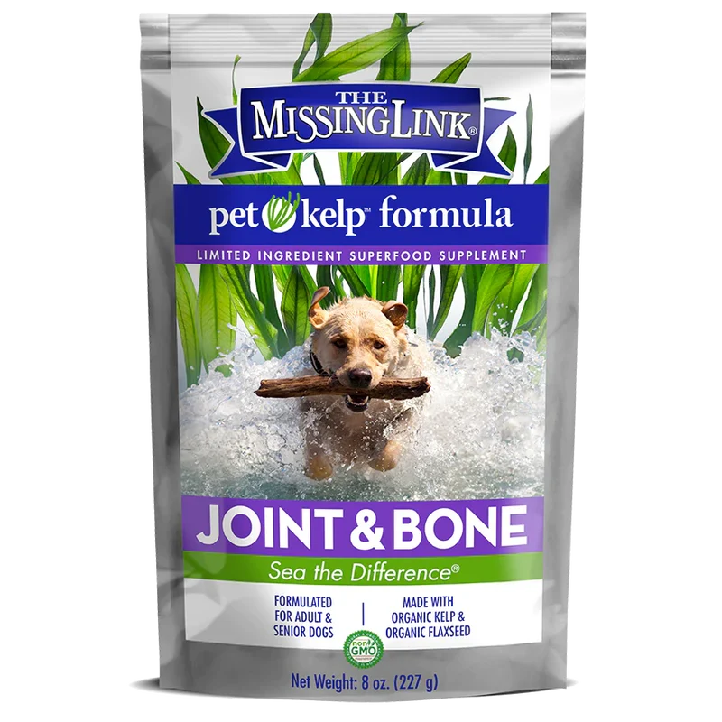 Pet Kelp Joint & Bone Limited Ingredient Superfood Supplement For Dogs - 8oz. 8oz