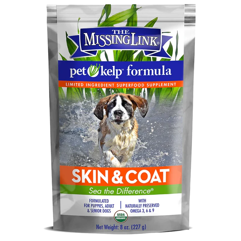 Pet Kelp Skin & Coat Limited Ingredient Superfood Supplement for Dogs - 8oz. 8oz