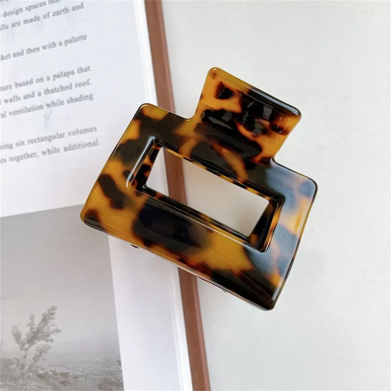 Hairpin De Placa De Ácido Acético, Estilo Coreano Retrô Estilo Sênior Adorável