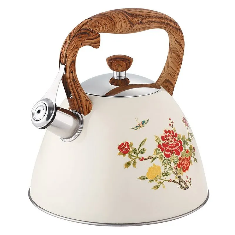 Chaleira De Aço Inoxidável 3l, Grande Capacidade Com Som Claro