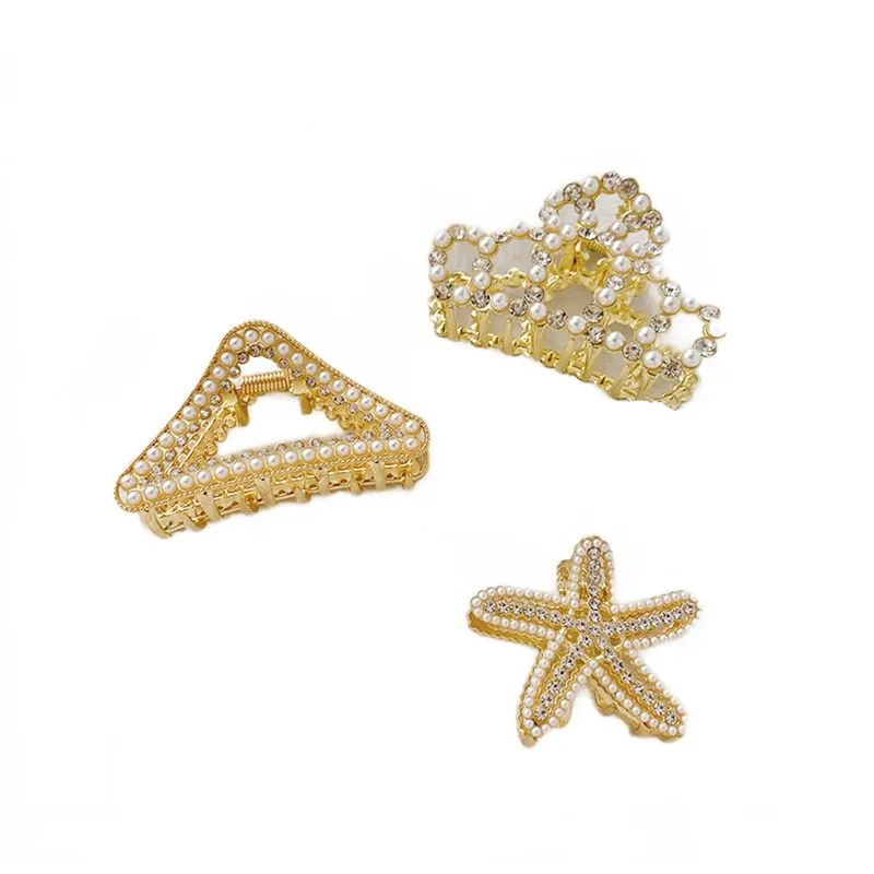 3pcs Resin Hair Clip, Clássico, Doce, Luxuoso E Retrô